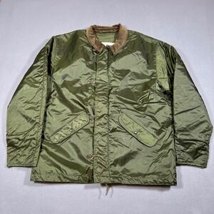Vintage Alpha Industries Jacket Extreme‎ Cold Weather Impermeable US Military L